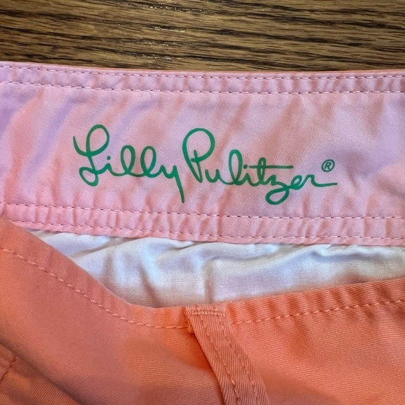 Lilly Pulitzer Callahan Shorts – Coral 🪸 Size 12 - Picture 3 of 8